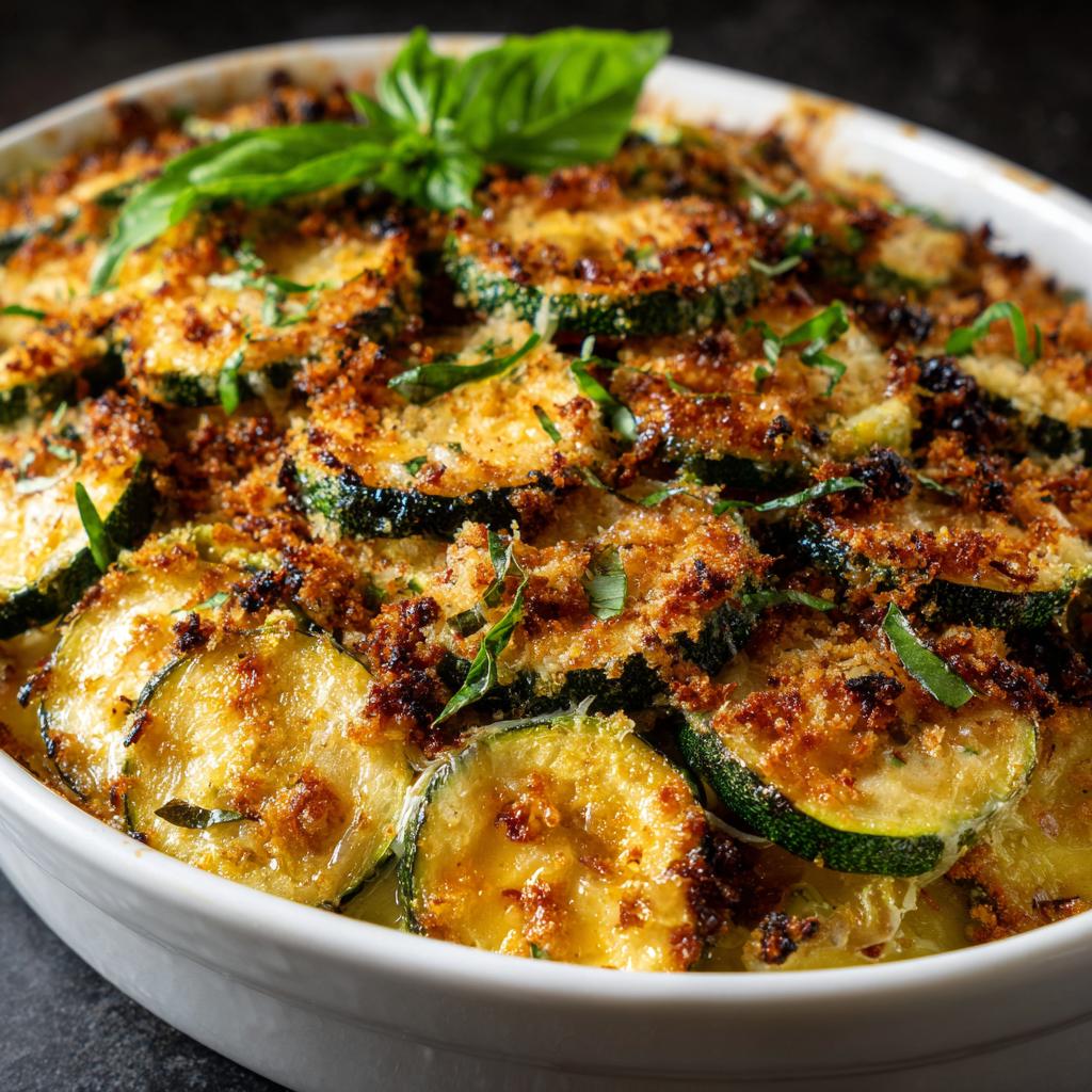 Zucchine alla Genovese al Forno