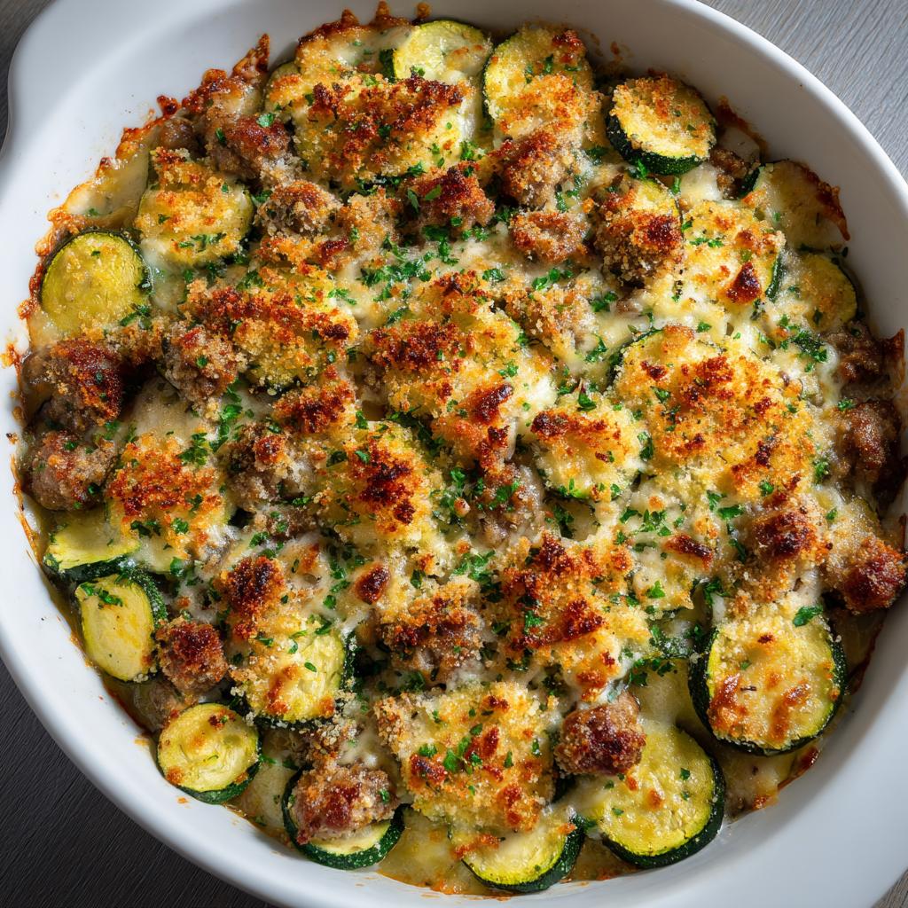 Zucchine e Salsiccia al Forno - detail 1