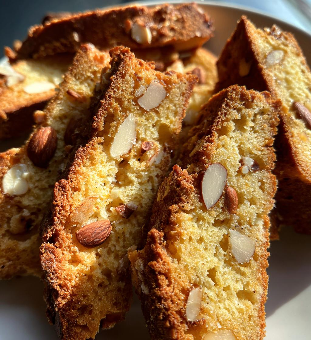 air fryer almond biscotti delicious crunch recipe - detail 1