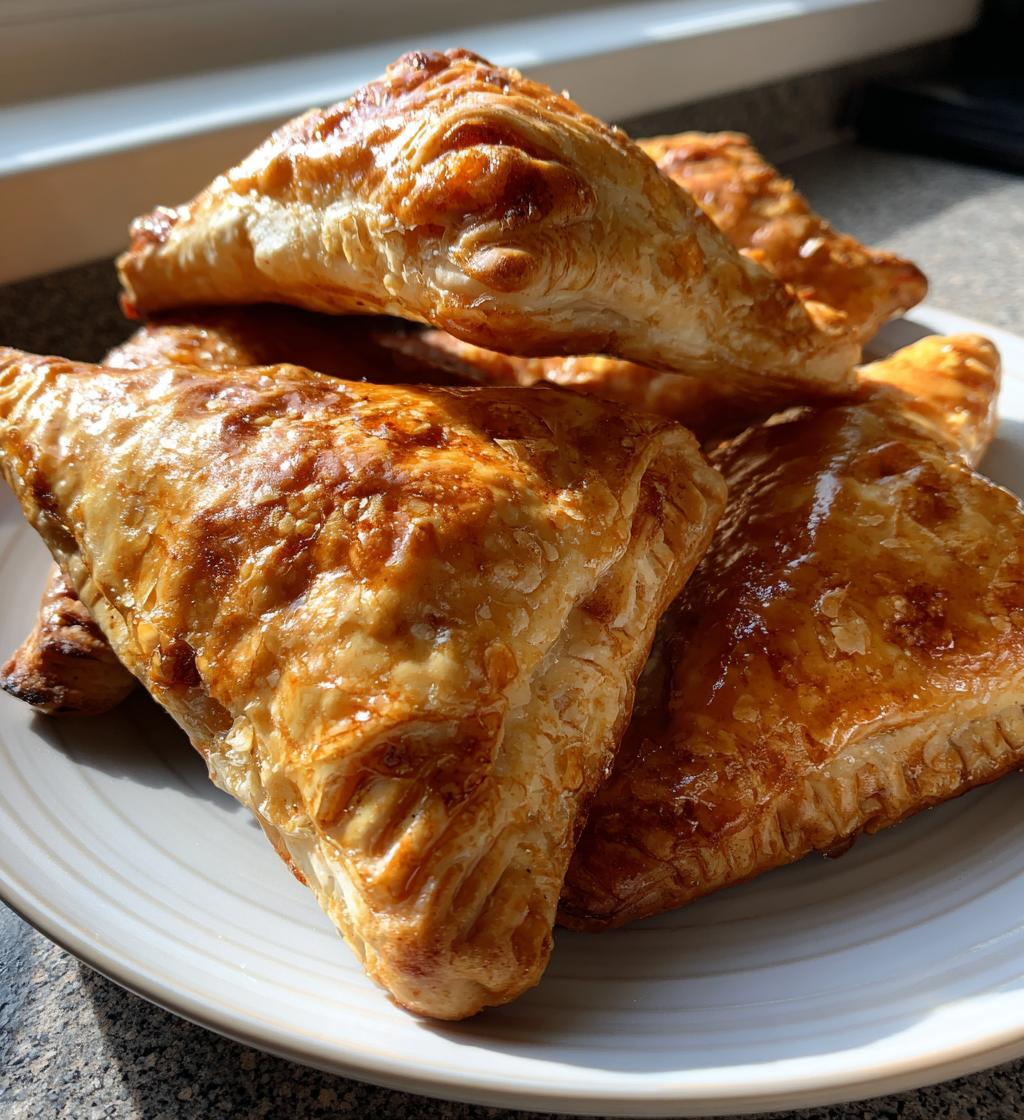 air fryer apple turnovers delicious recipe