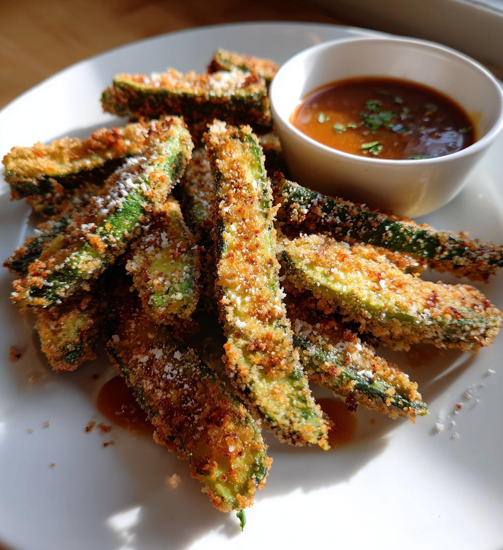 air fryer avocado fries almond flour crust