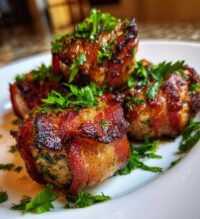 air fryer bacon wrapped pork medallions recipe