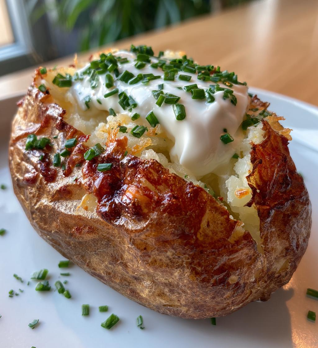 air fryer baked potato recipe