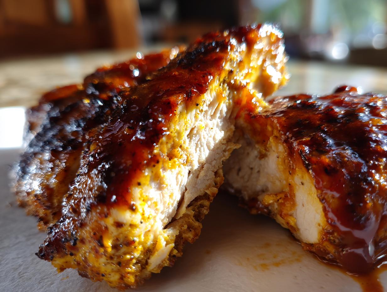 air fryer bbq chicken fillet recipe - detail 1