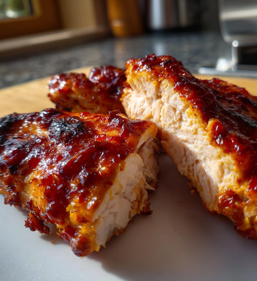 air fryer bbq chicken fillet recipe