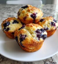 air fryer blueberry muffins recipe