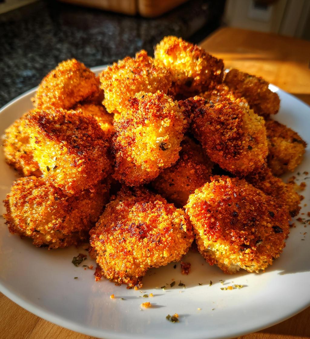 air fryer breaded mushrooms flavor boosts - detail 1