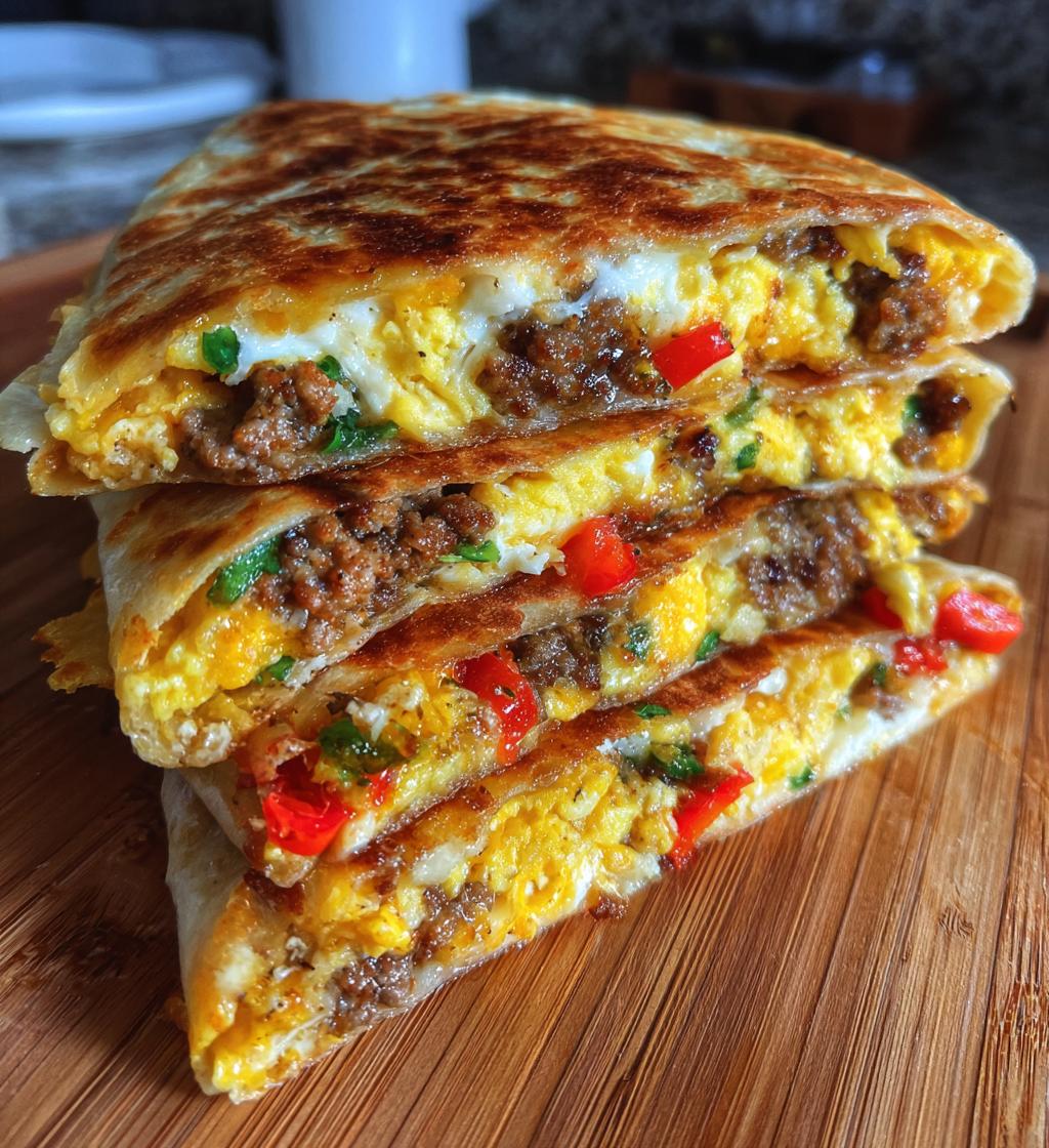 air fryer breakfast quesadilla recipe