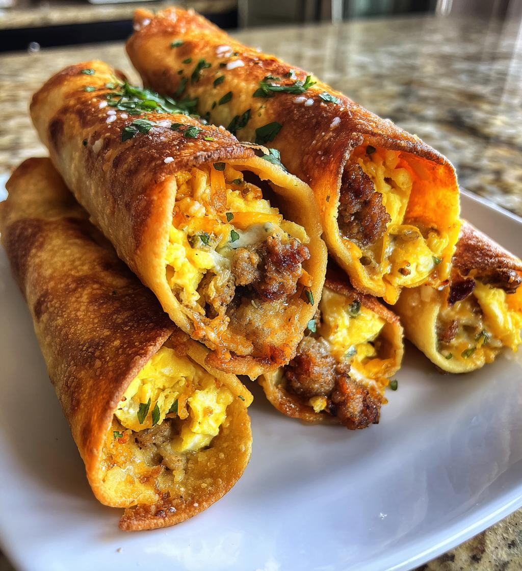air fryer breakfast taquitos delightful morning bites - detail 1