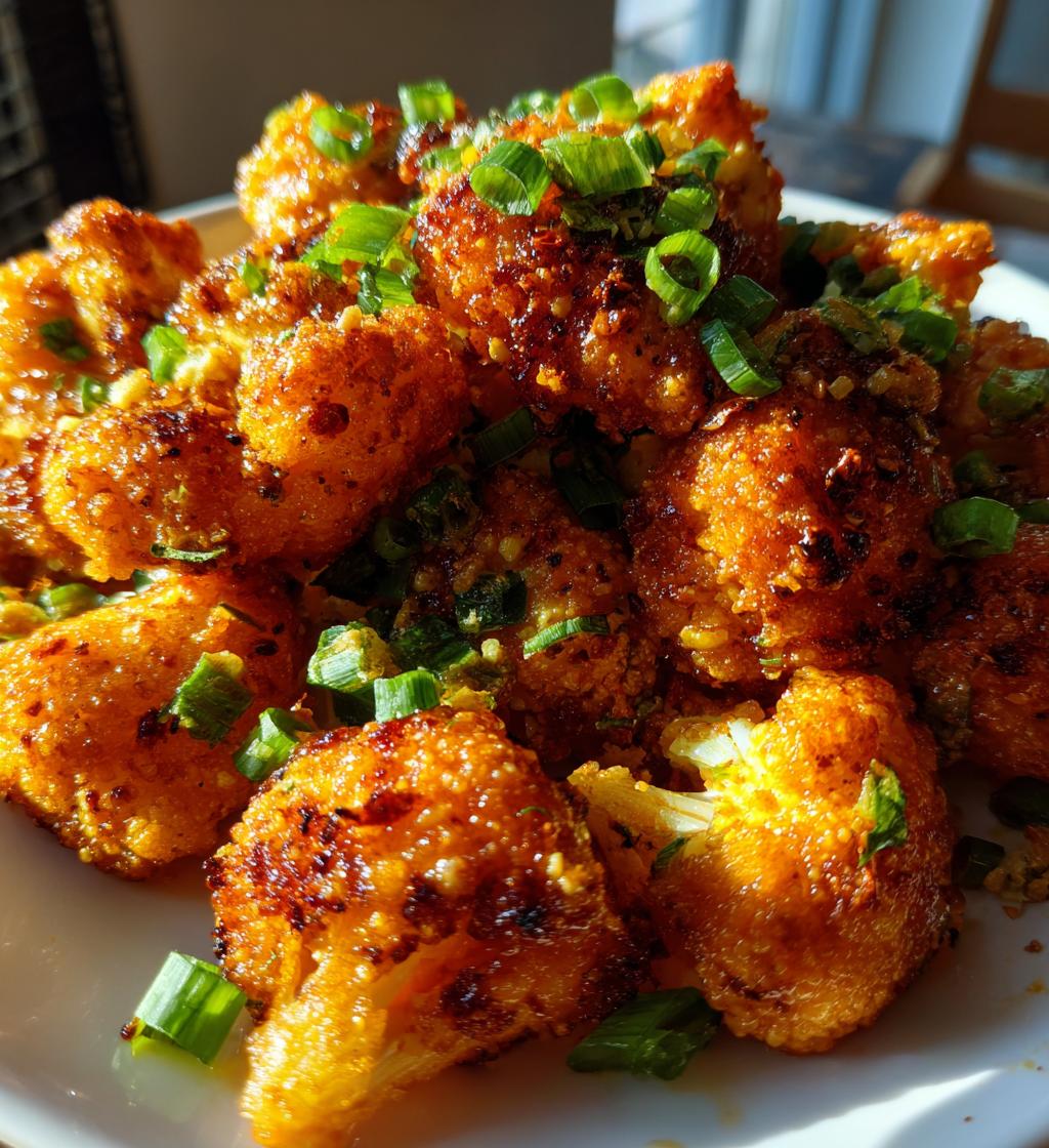 air fryer buffalo cauliflower wings tips
