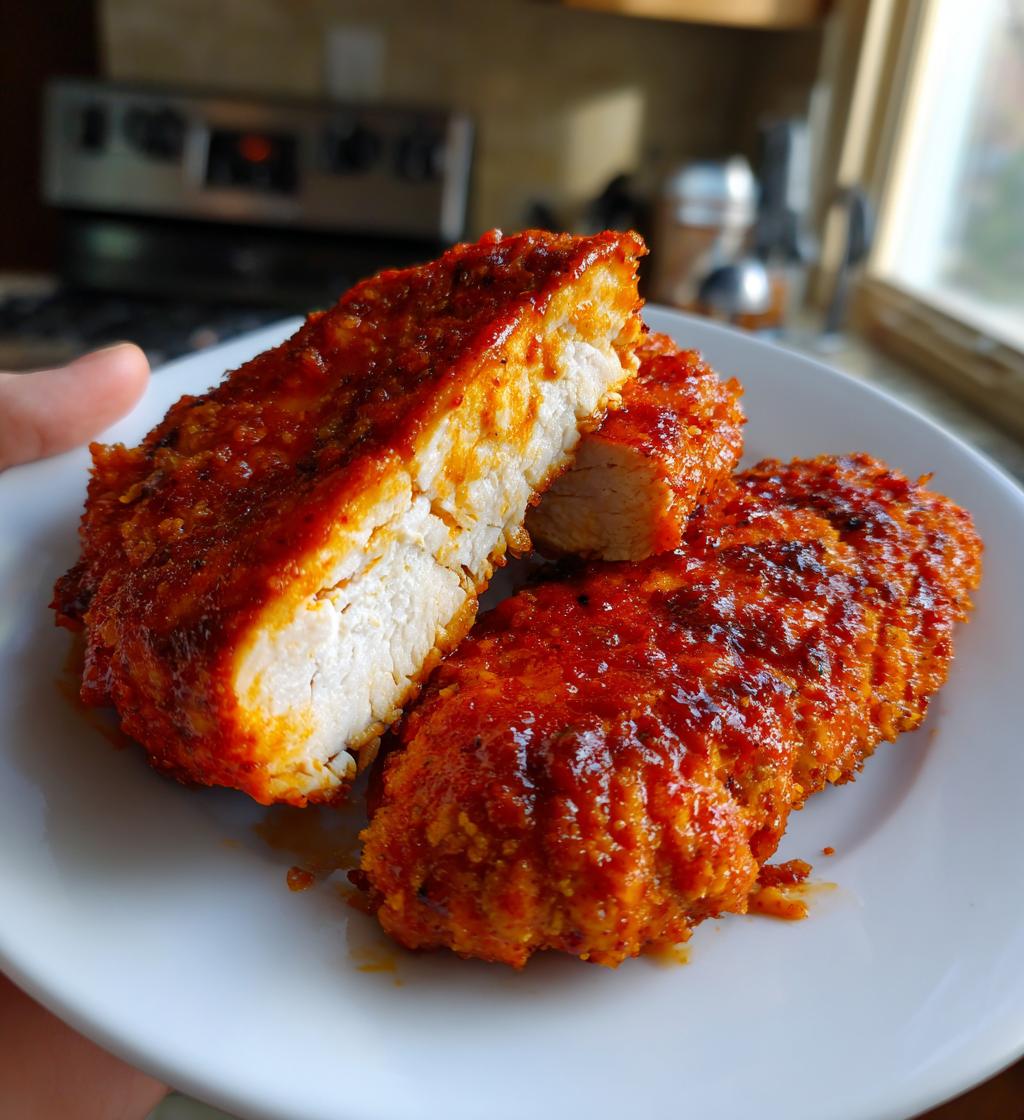 air fryer buffalo chicken breast recipe - detail 1
