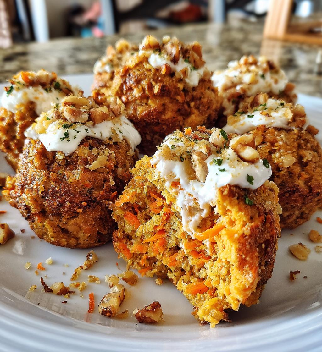 air fryer carrot cake bites - detail 1