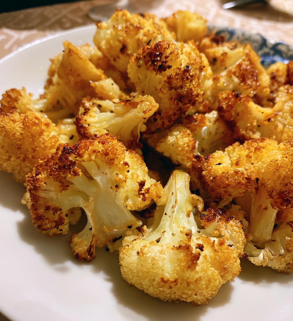 air fryer cauliflower florets crispy perfection recipe - detail 1