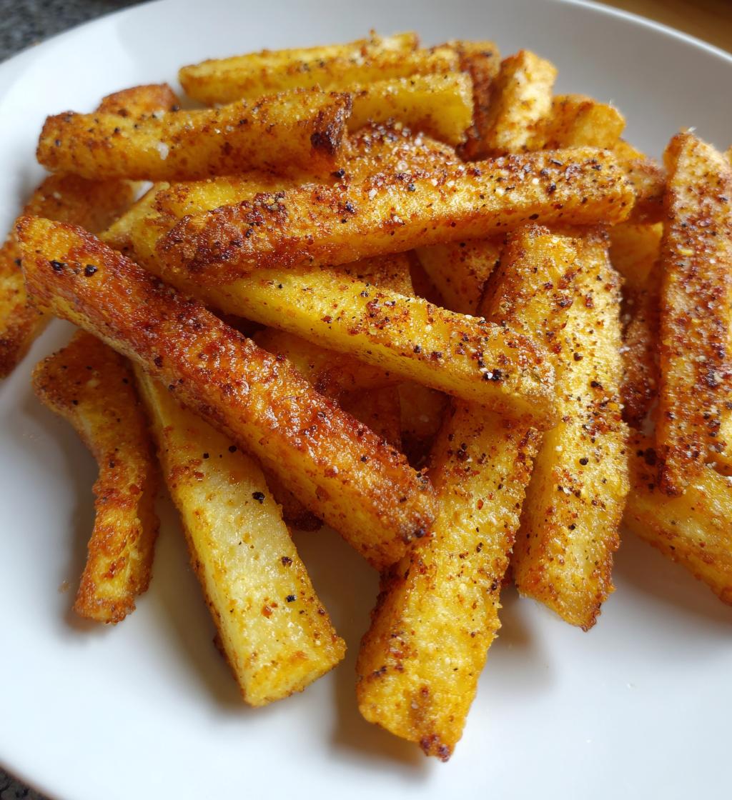 air fryer celery root fries
