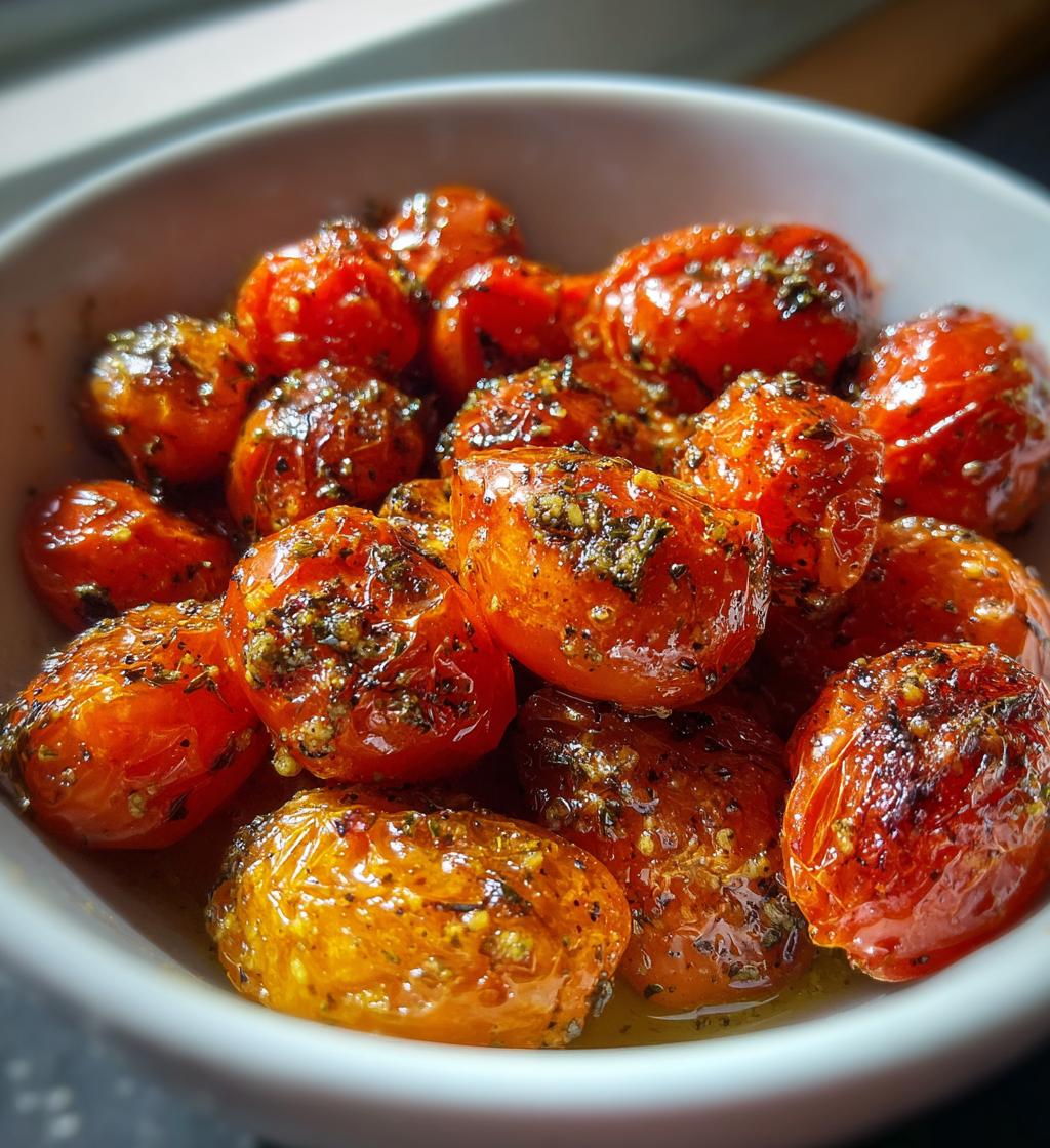air fryer cherry tomatoes recipe - detail 1