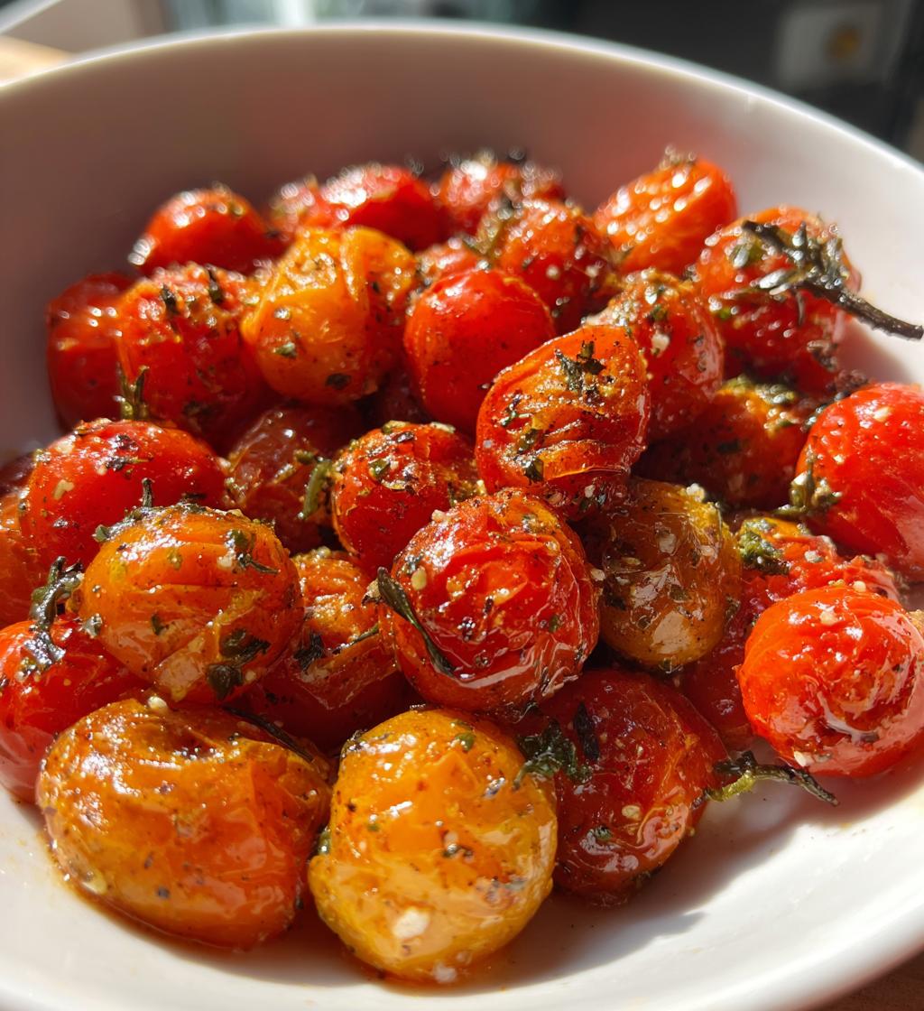 air fryer cherry tomatoes recipe