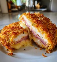 air fryer chicken cordon bleu delicious recipe