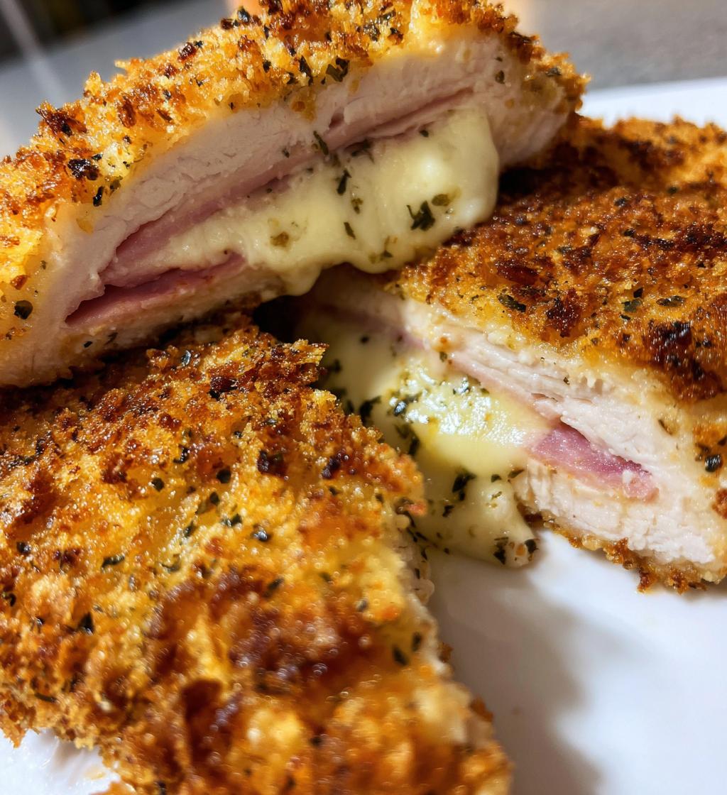 air fryer chicken cordon bleu recipe