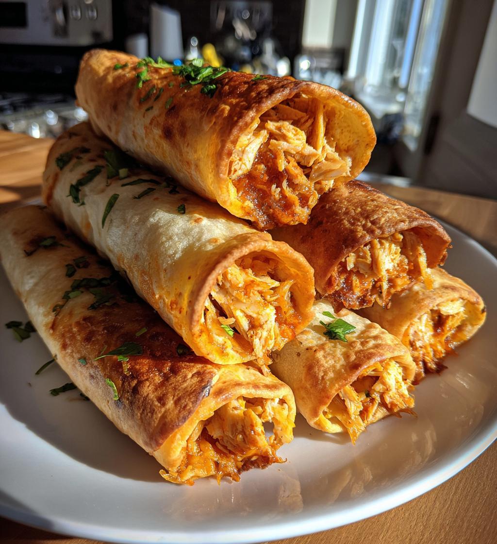 air fryer chicken taquitos delicious recipe