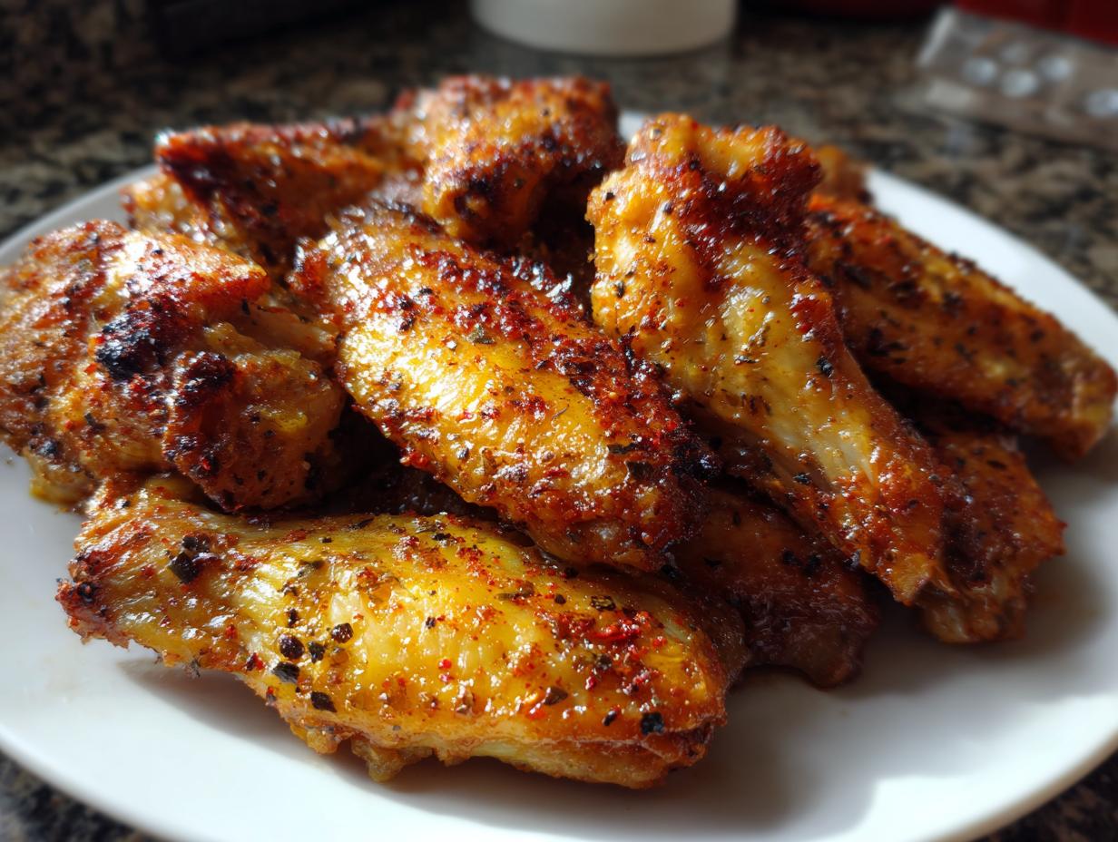 air fryer chicken wings crispy delights recipe - detail 1