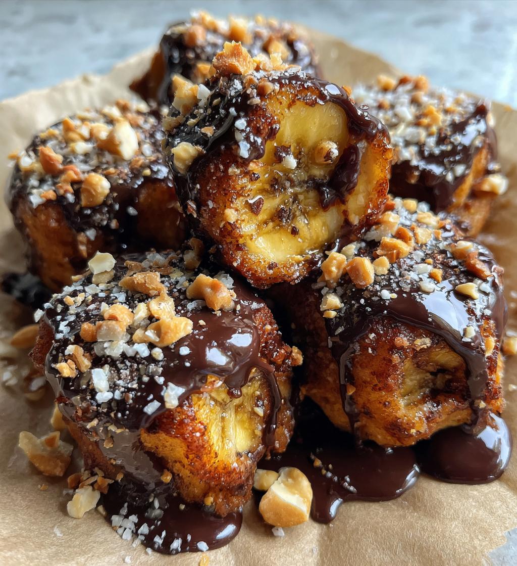 air fryer choco banana bites recipe - detail 1