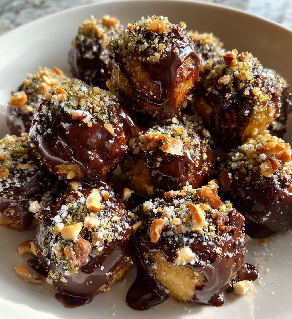 air fryer choco banana bites recipe