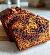 air fryer chocolate banana bread