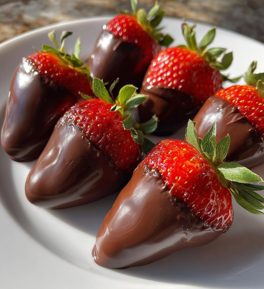 air fryer chocolate dipped strawberries 15 minute magic - detail 1