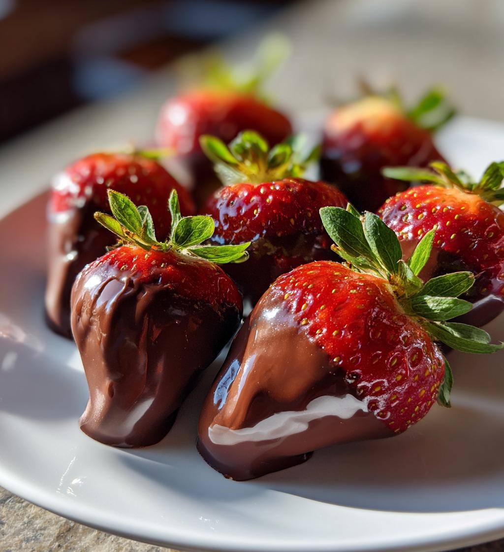 air fryer chocolate dipped strawberries 15 minute magic