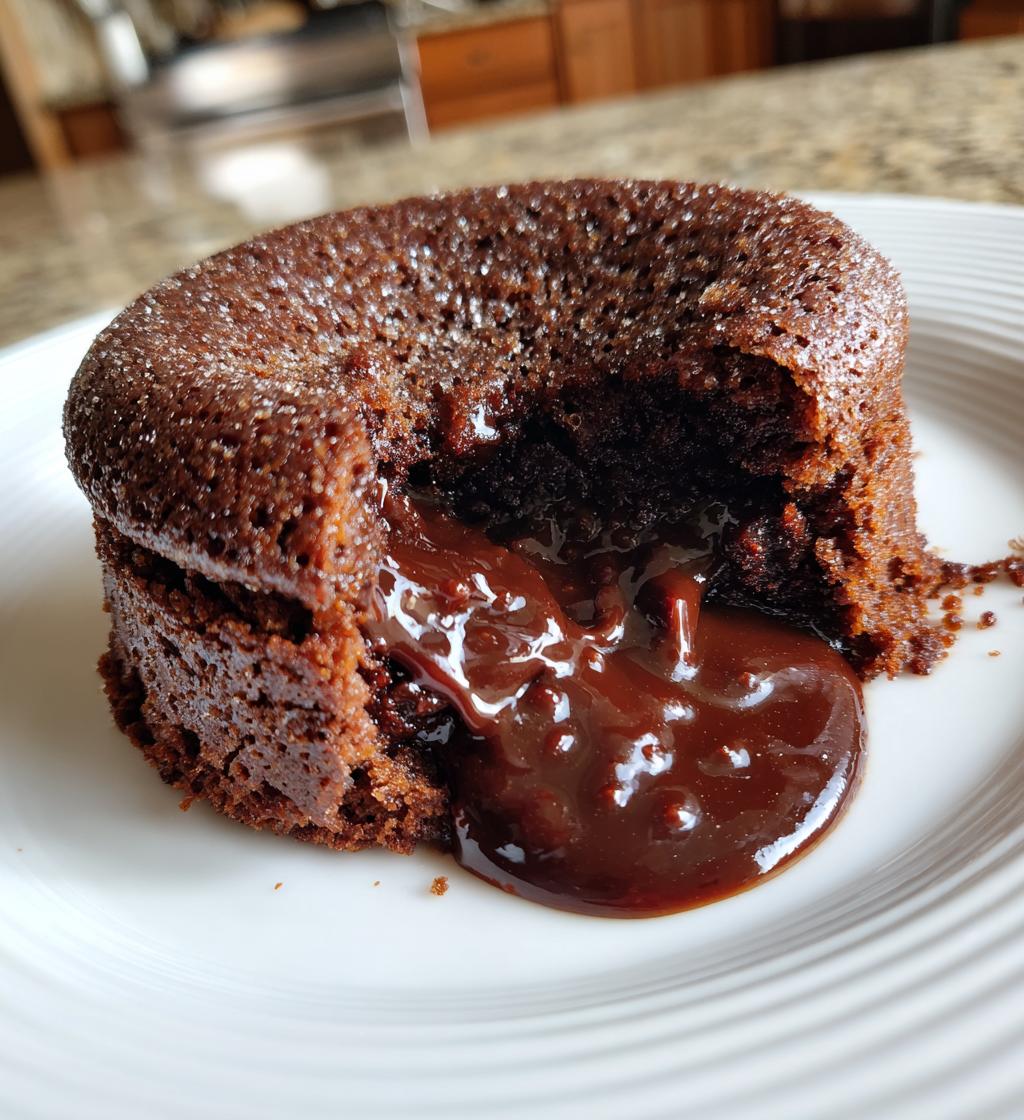 air fryer chocolate lava cake recipe