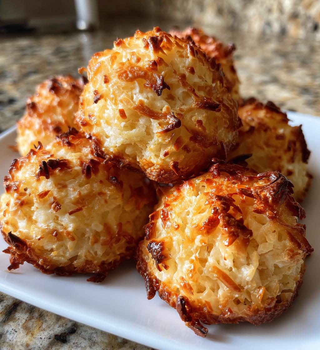 air fryer coconut macaroons chewy bliss recipe