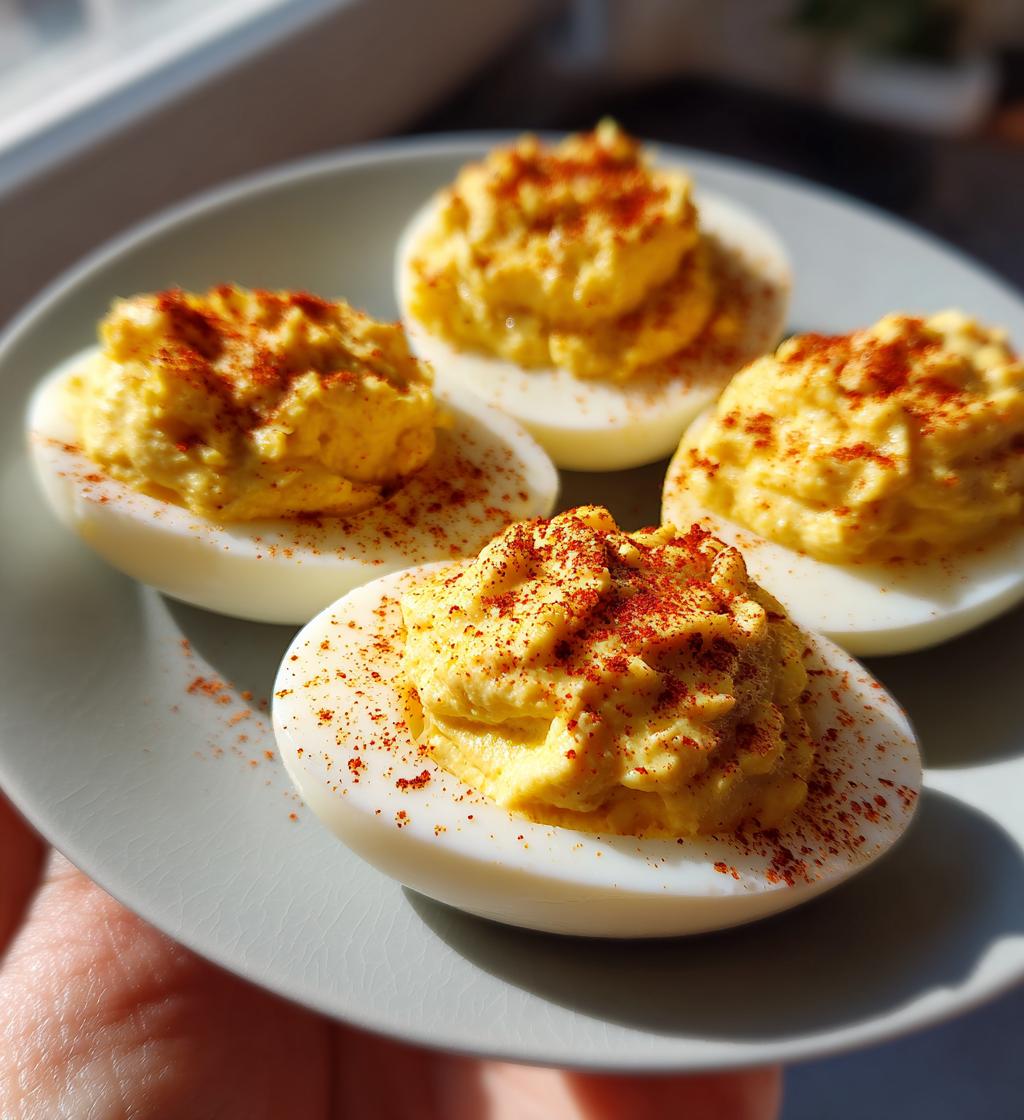 air fryer deviled eggs
