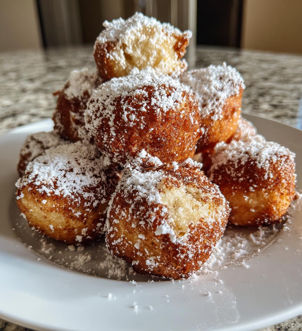 air fryer donut holes recipe deliciously easy treats
