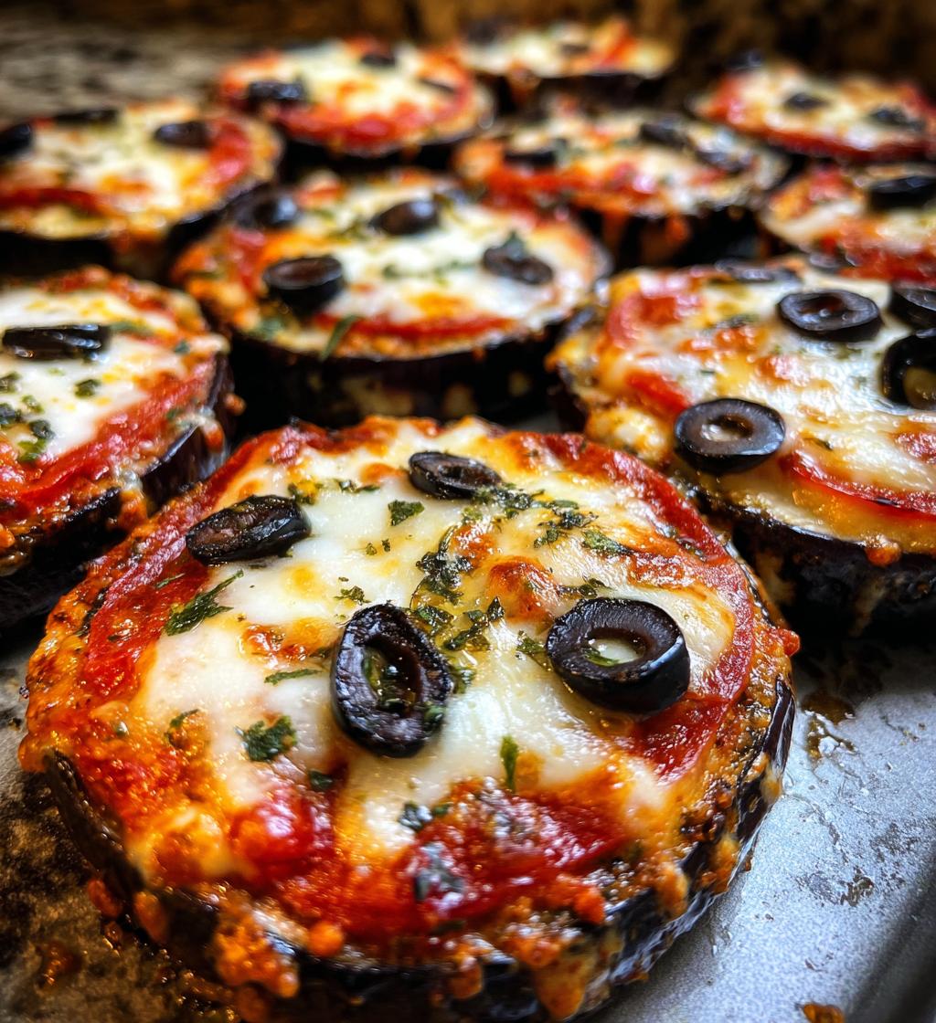 air fryer eggplant pizzas mini low carb pizzas - detail 1