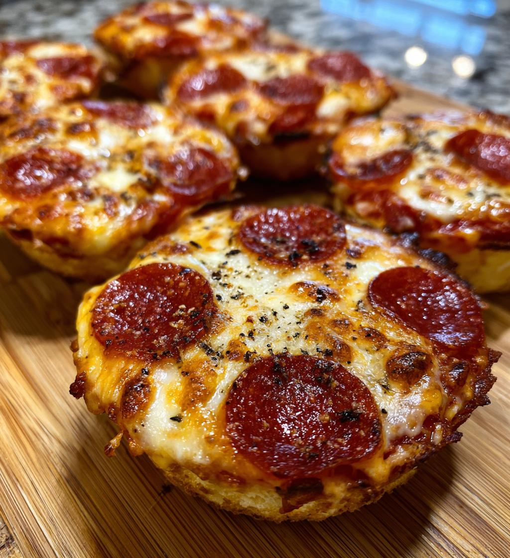 air fryer english muffin pizzas - detail 1