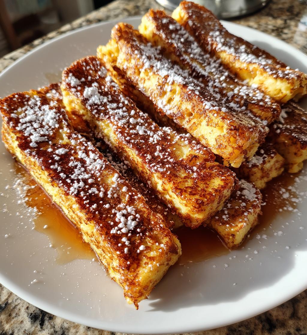 air fryer french toast sticks recipe
