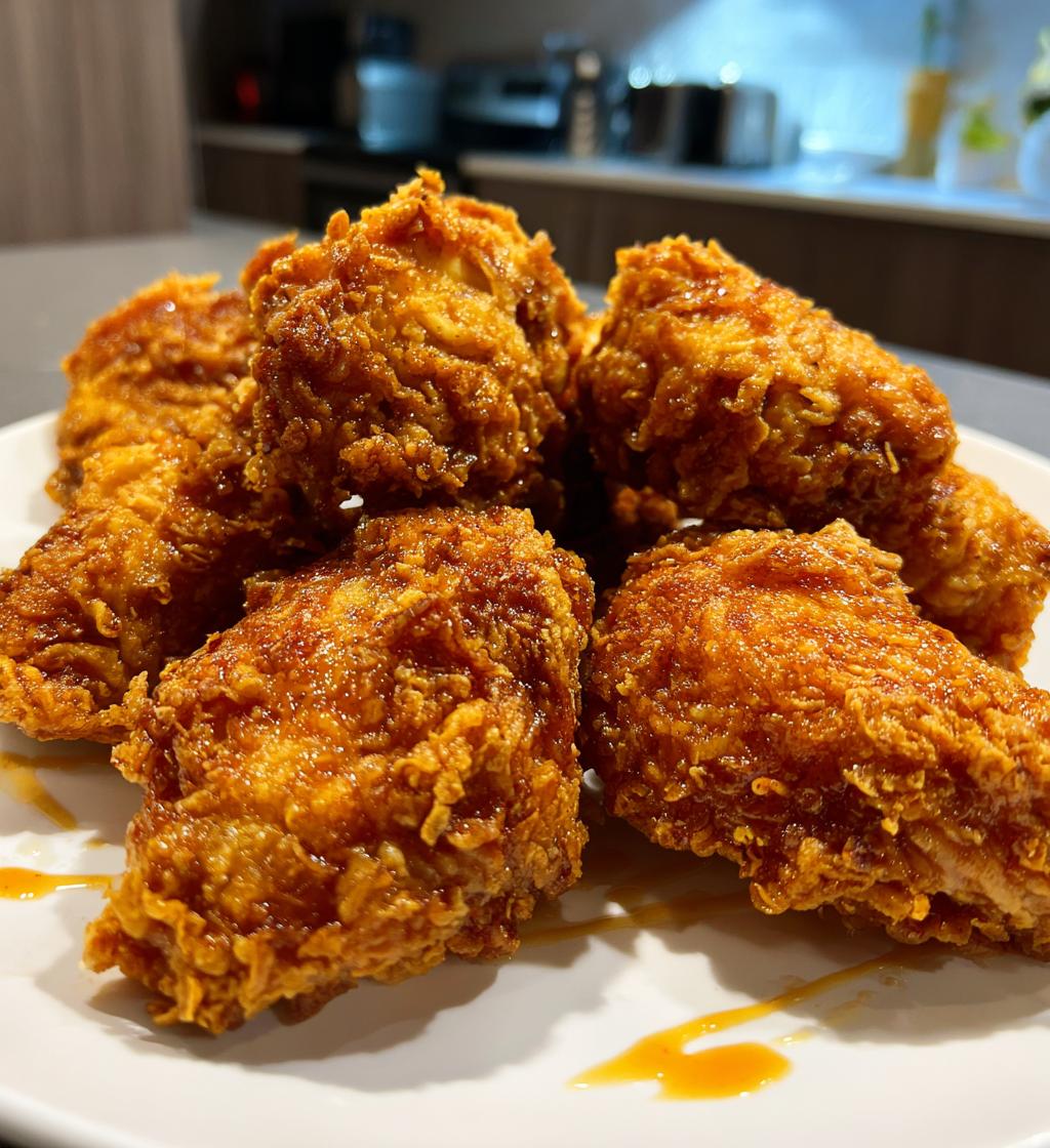air fryer fried chicken crispy juicy recipe - detail 1