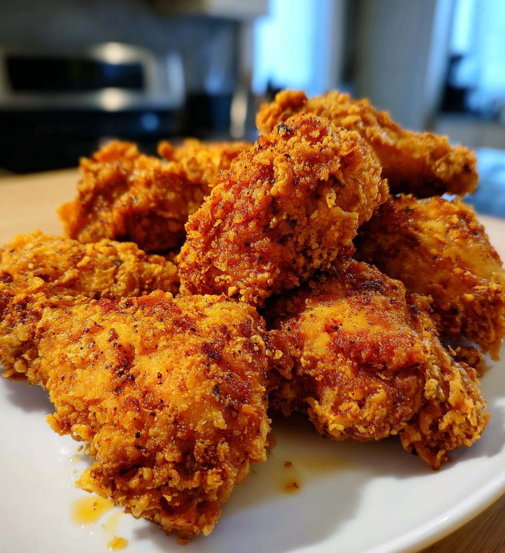 air fryer fried chicken crispy juicy recipe