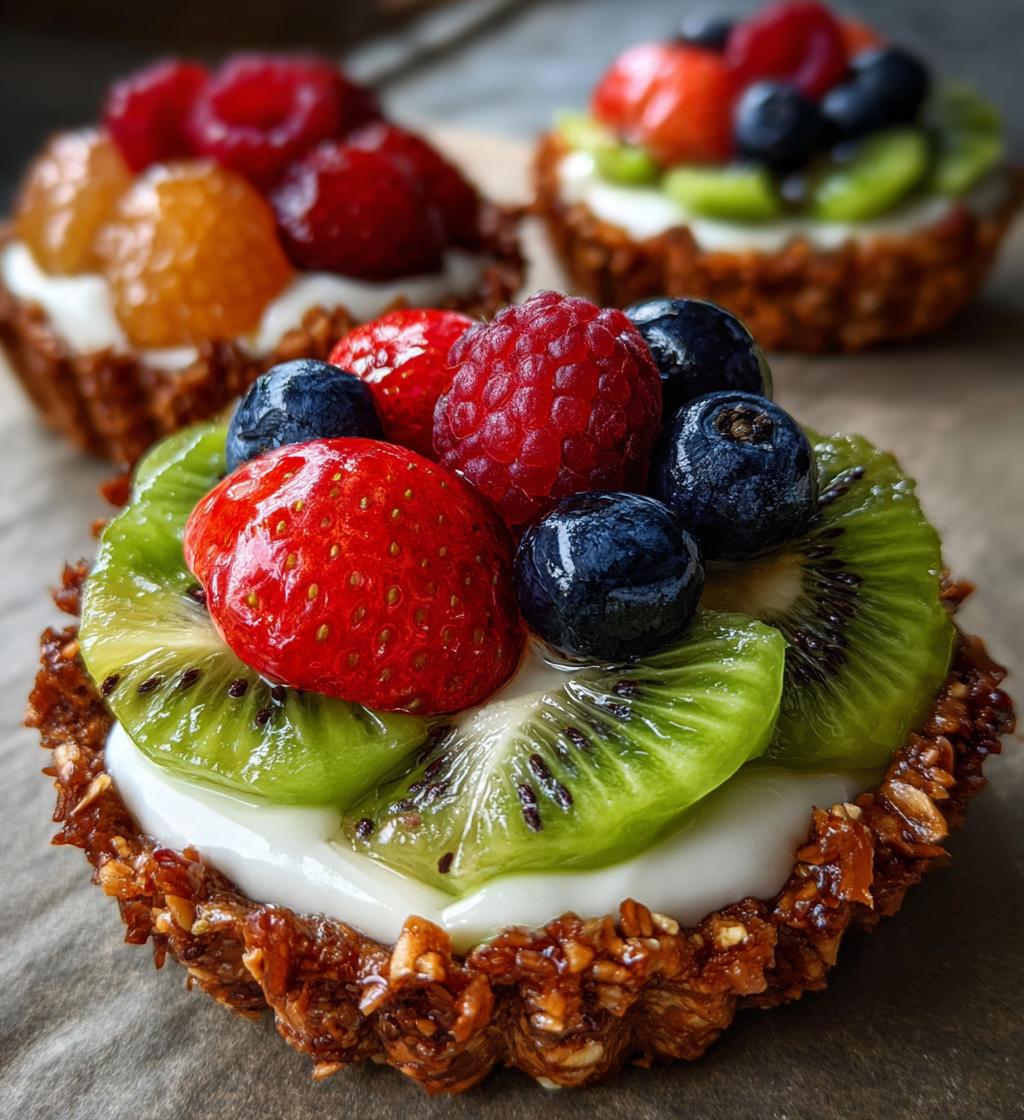 air fryer fruit tartlets - detail 1