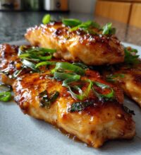 air fryer ginger soy chicken breast recipe