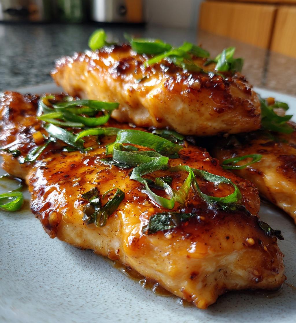air fryer ginger soy chicken breast recipe