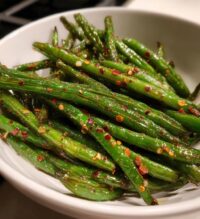 air fryer green beans recipe