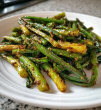 air fryer green onion scallions recipe