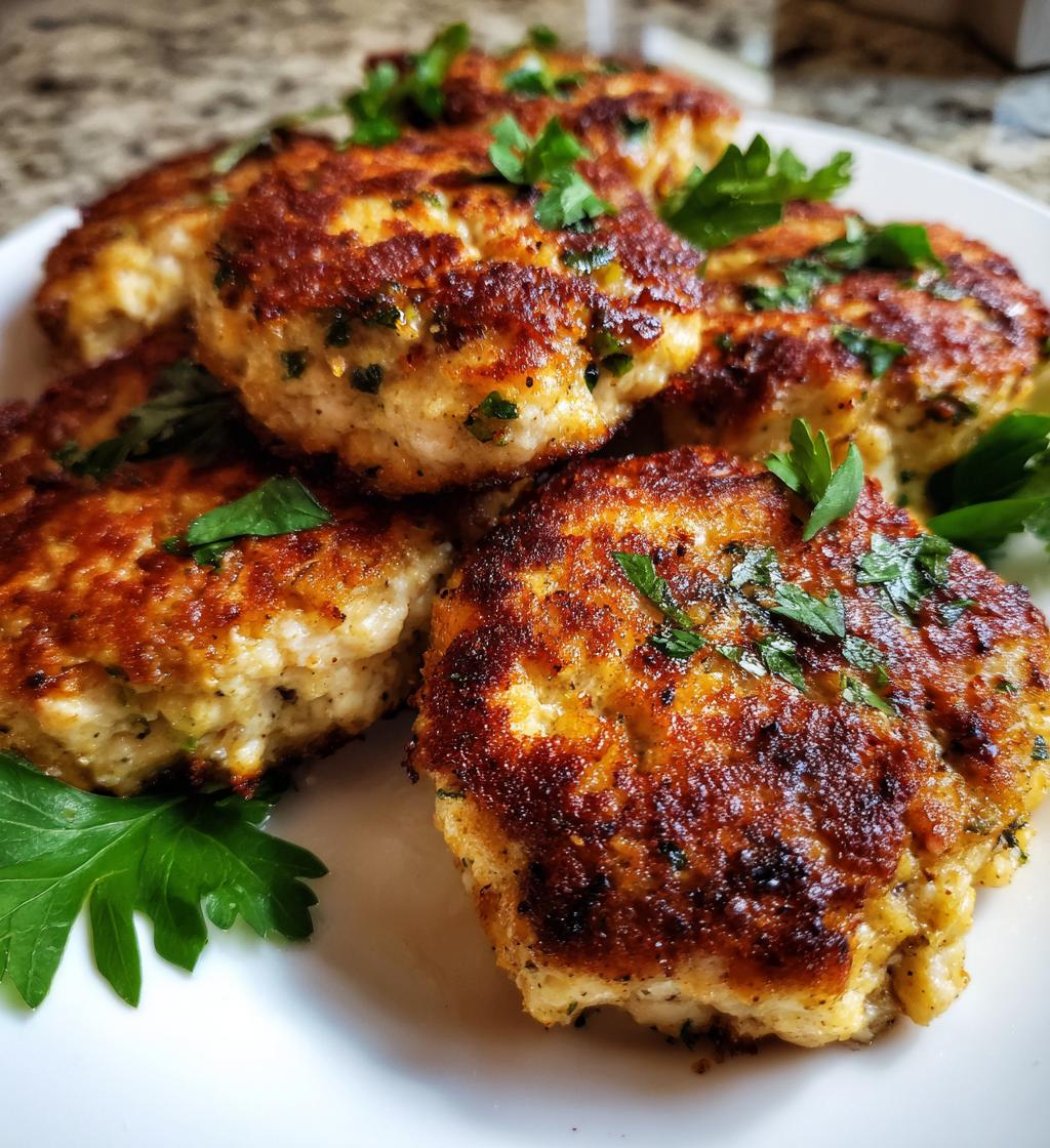 air fryer ground chicken patties juicy variations - detail 1