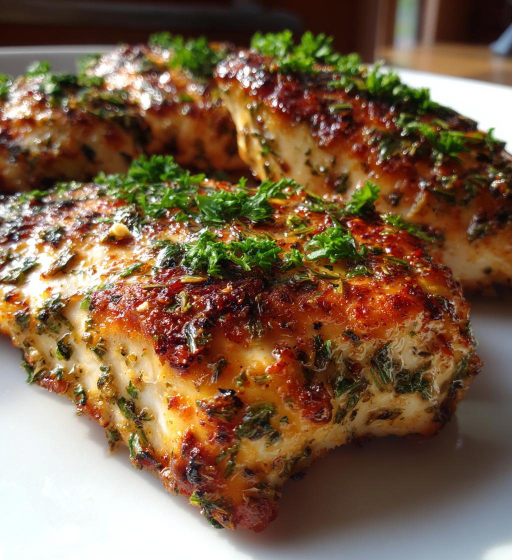 air fryer italian herb chicken fillet recipe - detail 1