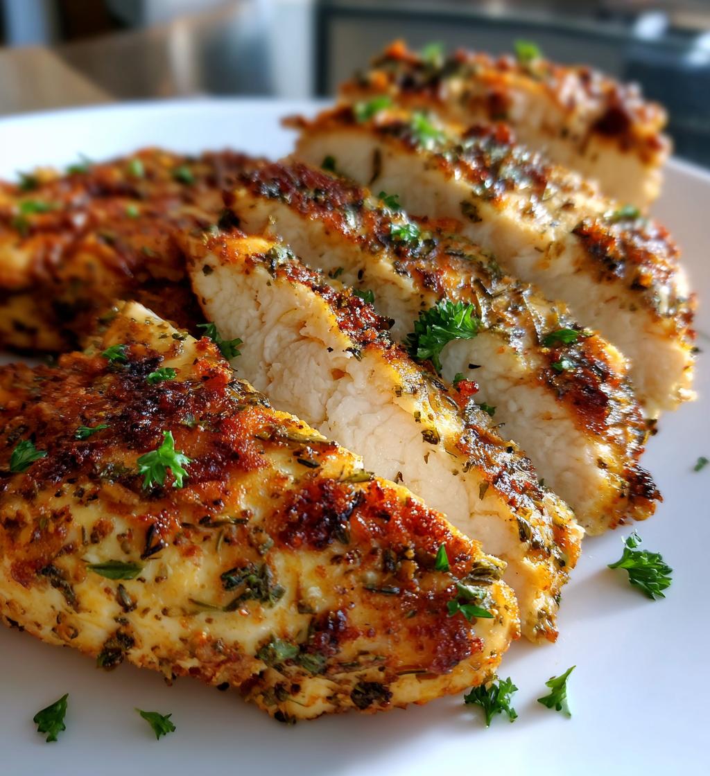 air fryer italian herb chicken fillet recipe
