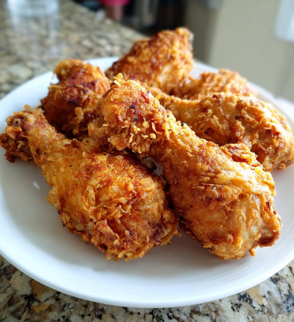 air fryer kfc southern fried chicken drumsticks recipe - detail 1