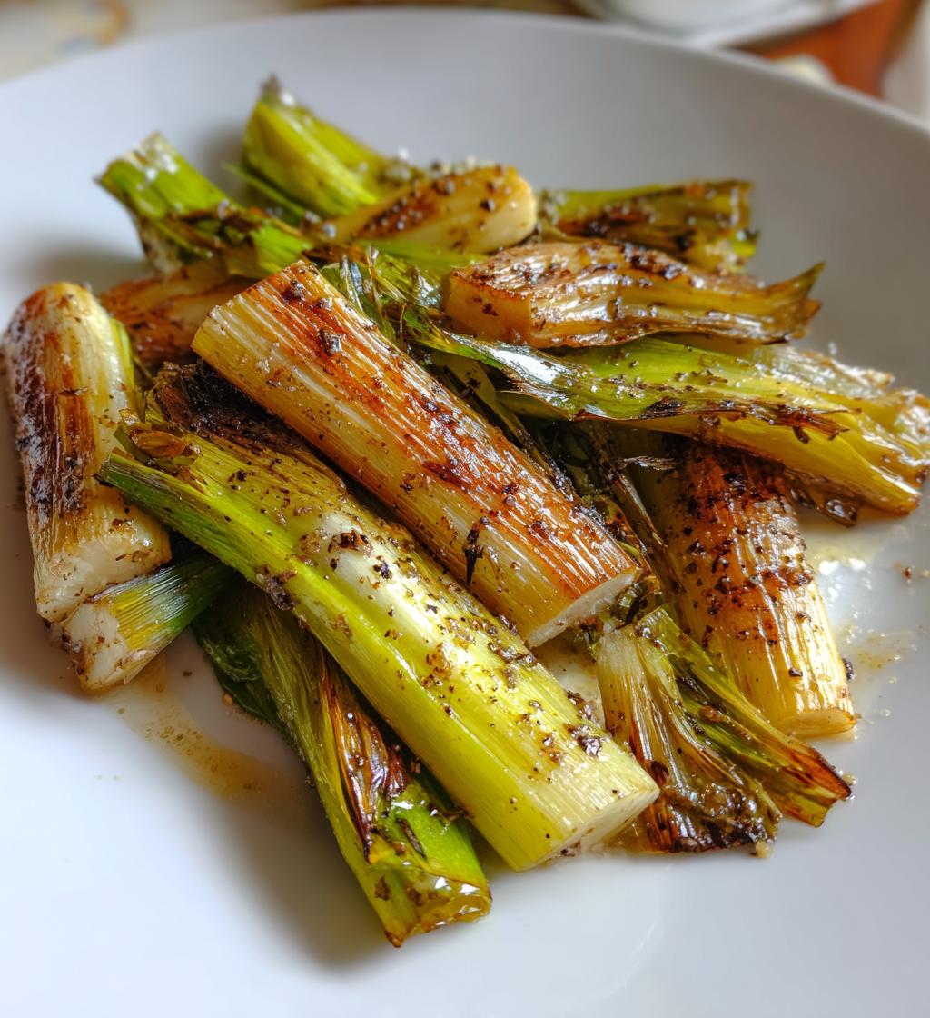 air fryer leeks recipe delicious side dish - detail 1