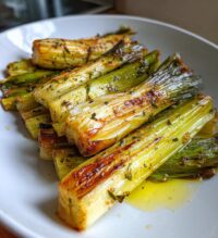 air fryer leeks recipe delicious side dish