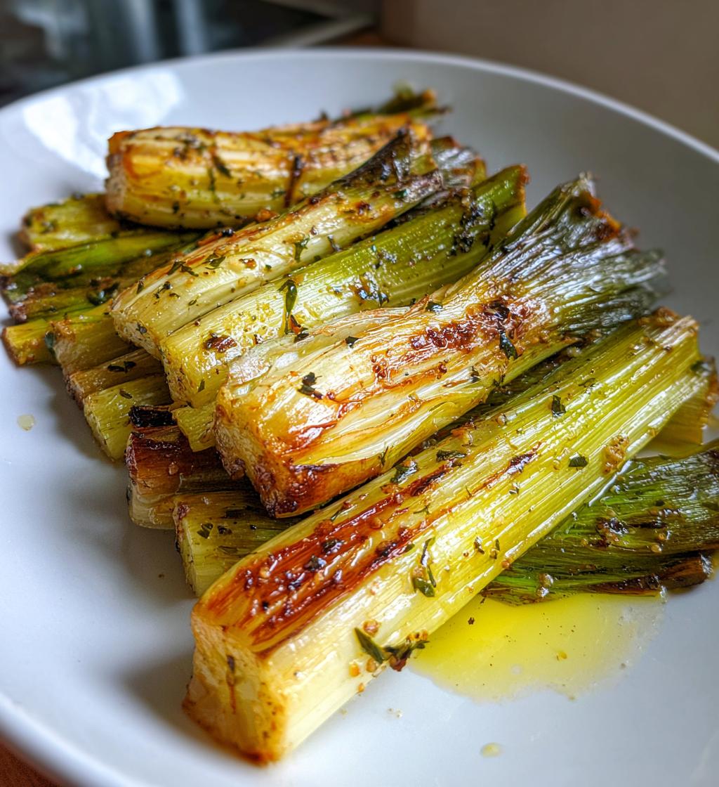 air fryer leeks recipe delicious side dish